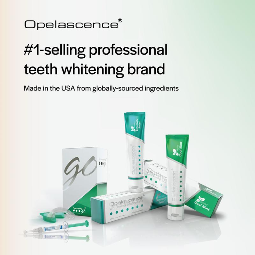 š„Today 60% OFFš„Opelascence Go Teeth Whitening Trays - 15% Hydrogen Peroxide Oral Gel - (10 Treatments) Ultradent Products. Teeth Whitening Kit - Mint