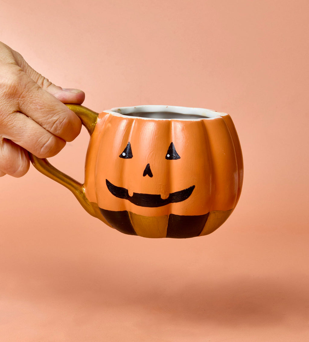 🎃 Halloween DIY Pumpkin Mug Pair – Buy More, Save More!