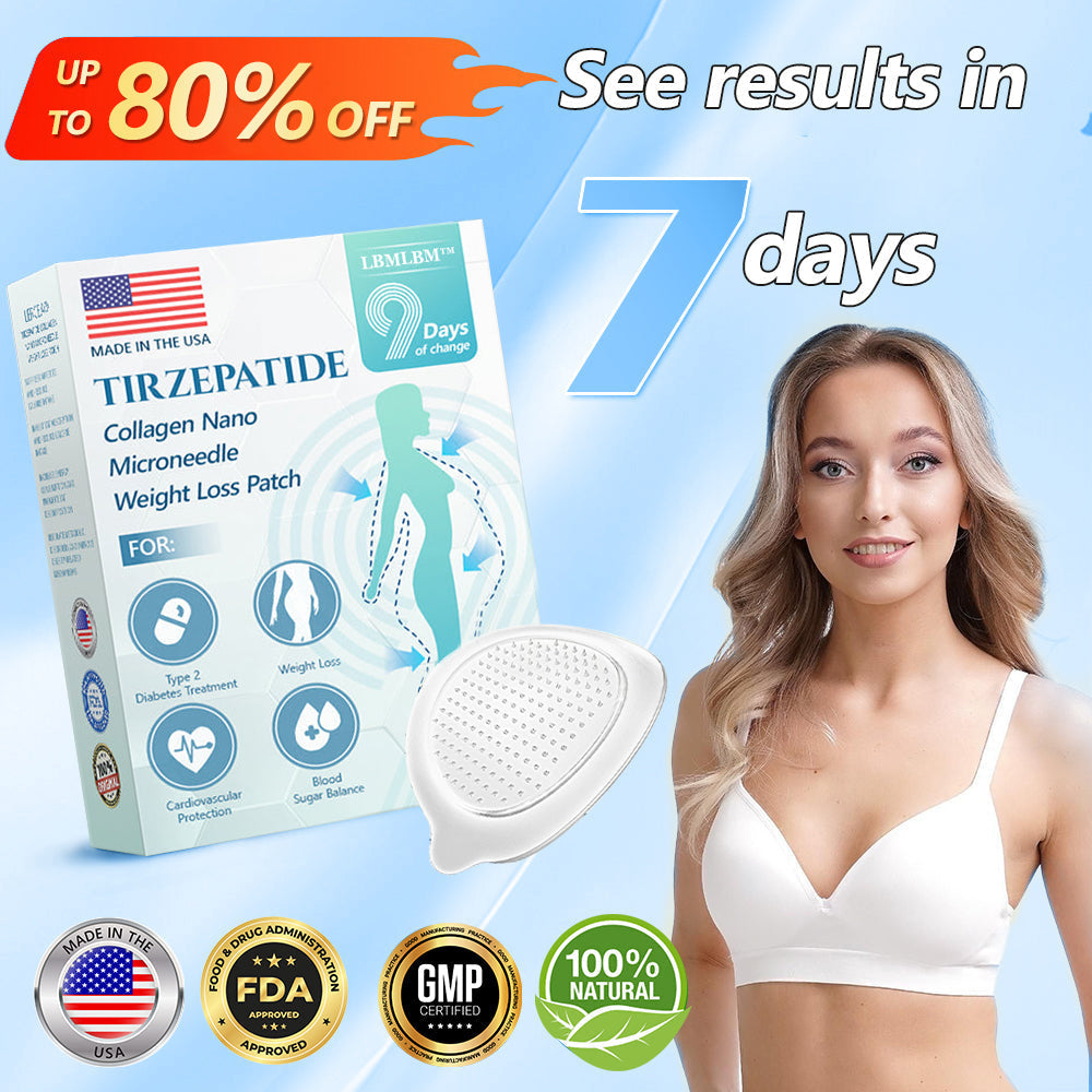 🔥 Best Seller-LBMLBM® SMGT-GLP-1 𝐓𝐢𝐫𝐳𝐞𝐩𝐚𝐭𝐢𝐝𝐞 & 𝐂𝐨𝐥𝐥𝐚𝐠𝐞𝐧 𝐍𝐚𝐧𝐨 𝐌𝐢𝐜𝐫𝐨𝐧𝐞𝐞𝐝𝐥𝐞 𝐖𝐞𝐢𝐠𝐡𝐭 𝐋𝐨𝐬𝐬 𝐏𝐚𝐭𝐜𝐡丨Targets Obesity, Loose Skin, High Blood Pressure, Diabetes, Fatty Liver, Joint Pain, Brain Fog, Low Energy, Body Aches, and More