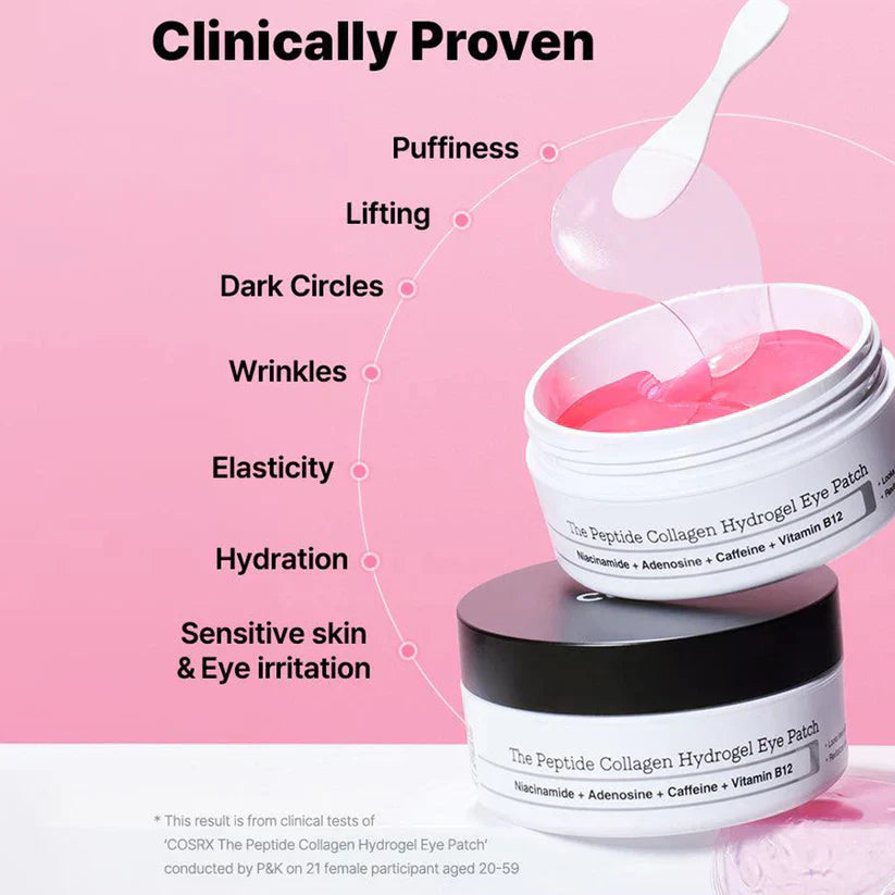 🌺 Last 3 Hours 50% OFF  ✨ BUY 1 GET 1 🔥 The Peptide Collagen Hydrogel Eye Patch