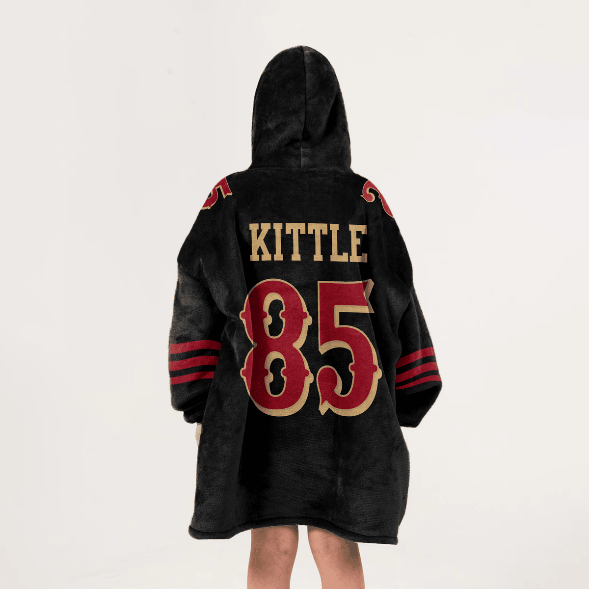 San Francisco Football Unisex Blanket Hoodie