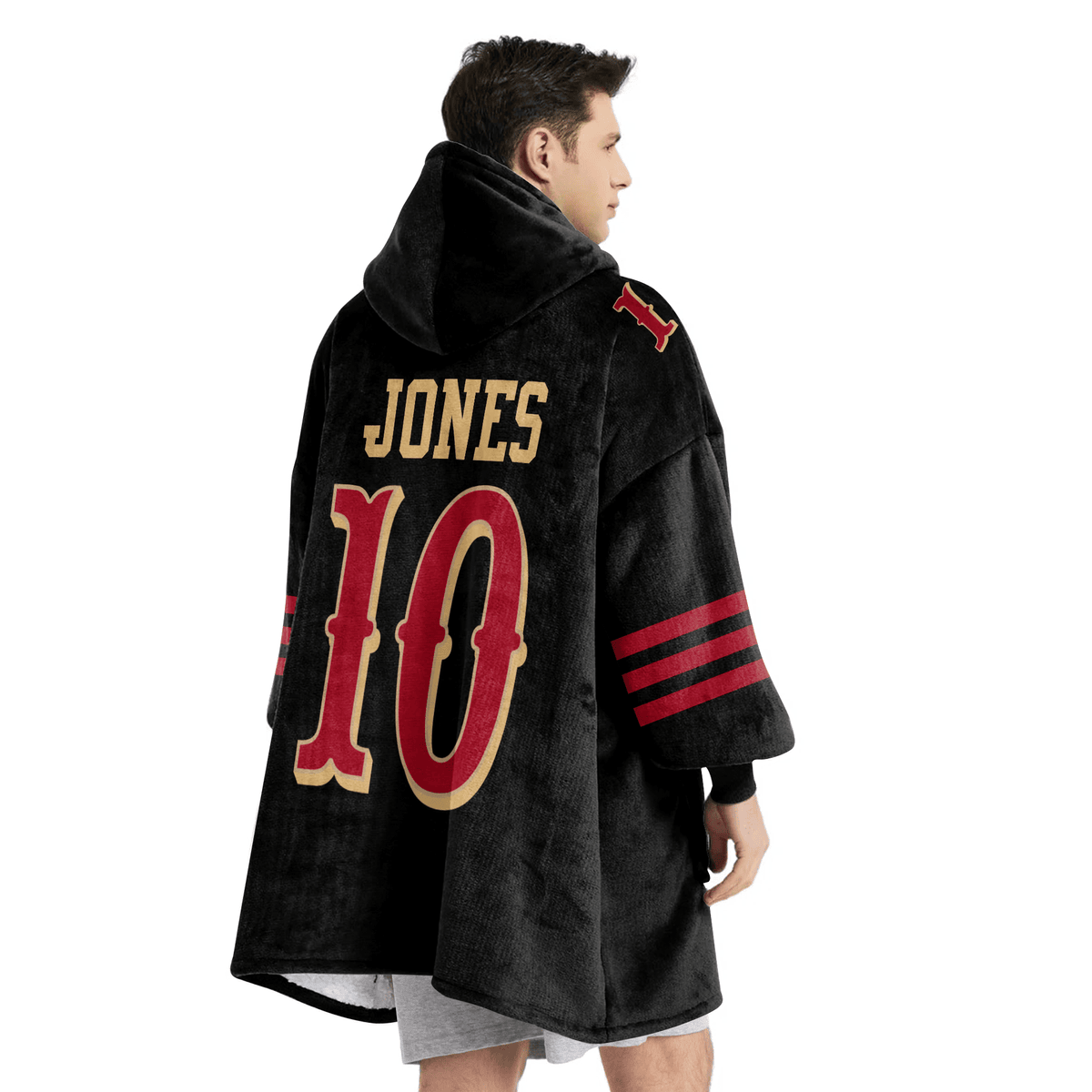 San Francisco Football Unisex Blanket Hoodie