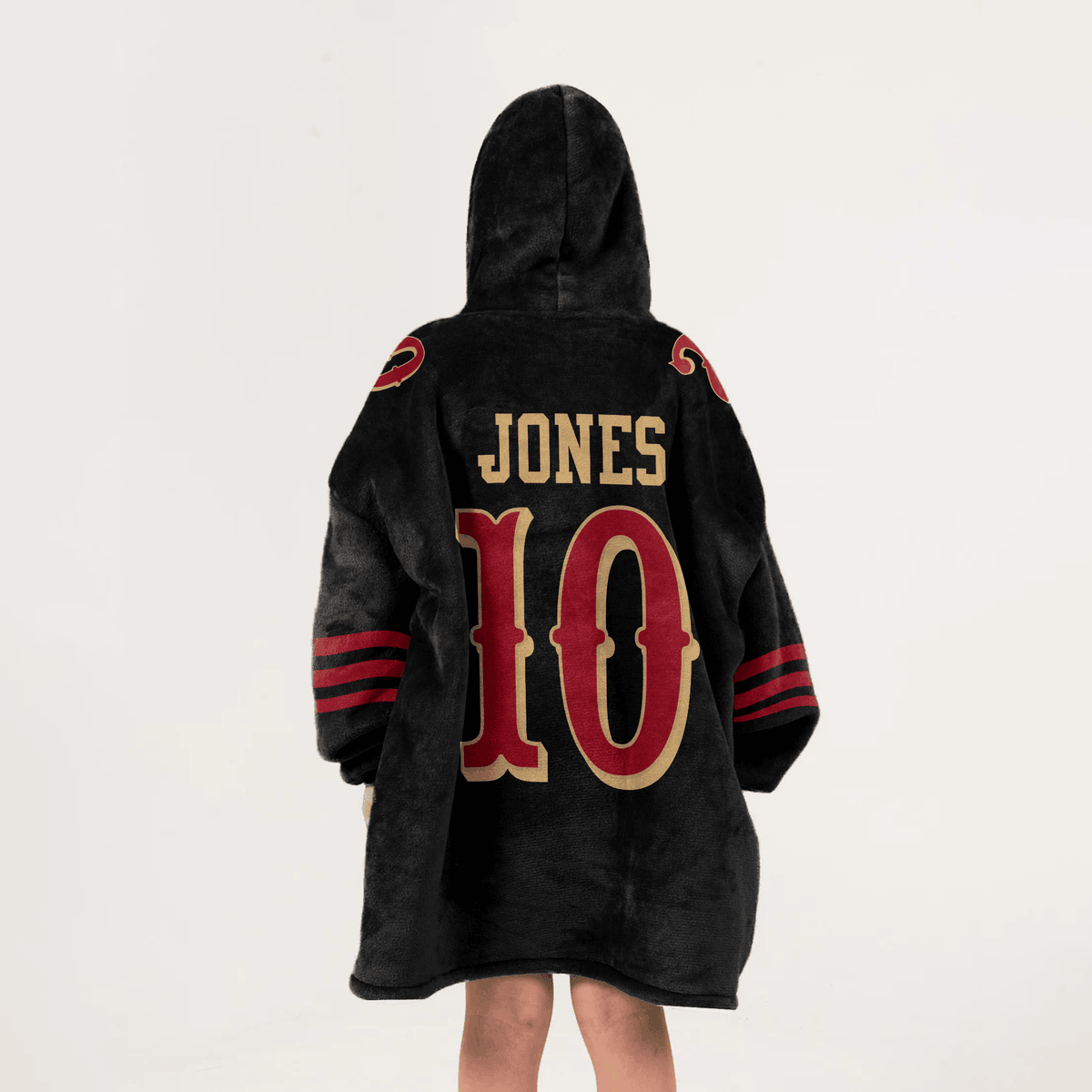 San Francisco Football Unisex Blanket Hoodie