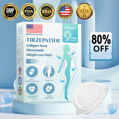 🔥 🔥🔥Best Seller-LBMLBM® SMGT-GLP-1 𝐓𝐢𝐫𝐳𝐞𝐩𝐚𝐭𝐢𝐝𝐞 & 𝐂𝐨𝐥𝐥𝐚𝐠𝐞𝐧 𝐍𝐚𝐧𝐨 𝐌𝐢𝐜𝐫𝐨𝐧𝐞𝐞𝐝𝐥𝐞 𝐖𝐞𝐢𝐠𝐡𝐭 𝐋𝐨𝐬𝐬 𝐏𝐚𝐭𝐜𝐡丨Targets Obesity, Loose Skin, High Blood Pressure, Diabetes, Fatty Liver, Joint Pain, Brain Fog, Low Energy, Body Aches, and More