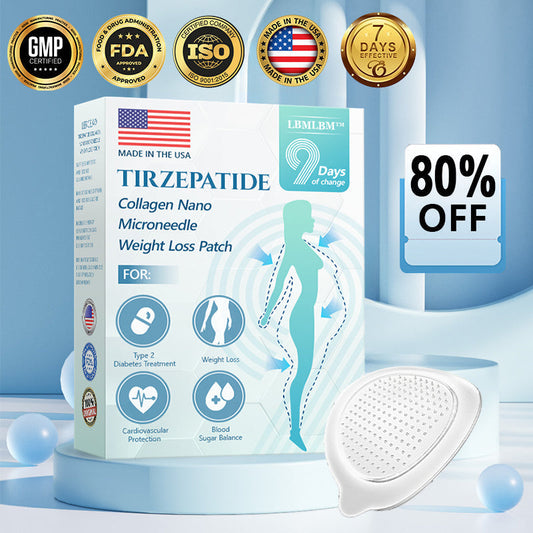 🔥 Best Seller-LBMLBM® SMGT-GLP-1 𝐓𝐢𝐫𝐳𝐞𝐩𝐚𝐭𝐢𝐝𝐞 & 𝐂𝐨𝐥𝐥𝐚𝐠𝐞𝐧 𝐍𝐚𝐧𝐨 𝐌𝐢𝐜𝐫𝐨𝐧𝐞𝐞𝐝𝐥𝐞 𝐖𝐞𝐢𝐠𝐡𝐭 𝐋𝐨𝐬𝐬 𝐏𝐚𝐭𝐜𝐡丨Targets Obesity, Loose Skin, High Blood Pressure, Diabetes, Fatty Liver, Joint Pain, Brain Fog, Low Energy, Body Aches, and More