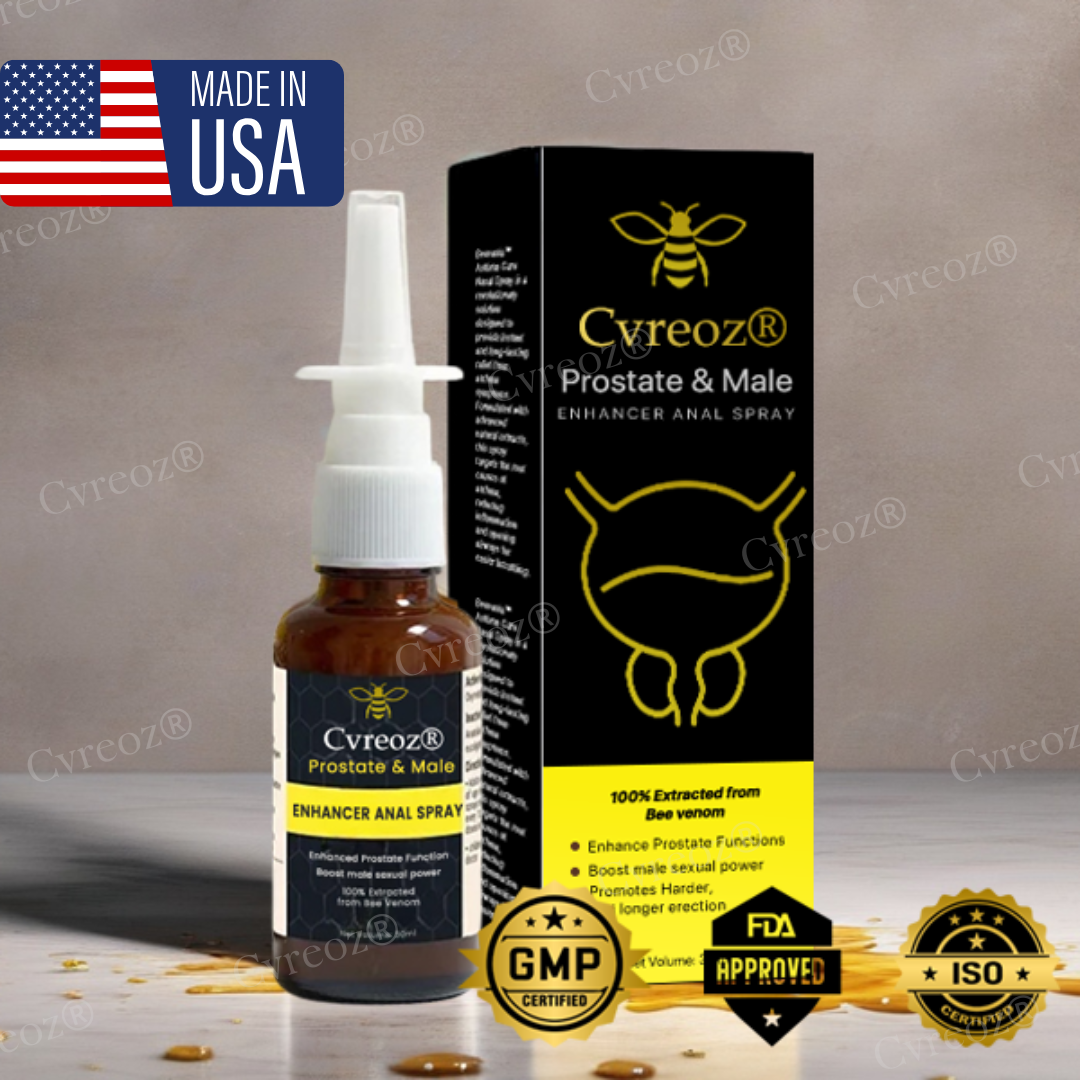 🔥The FDA-Approved Solution | Cvreoz® Prostate & Male Enhancer Anal Spray 20,000+ Users Reclaim Their Comfort✅