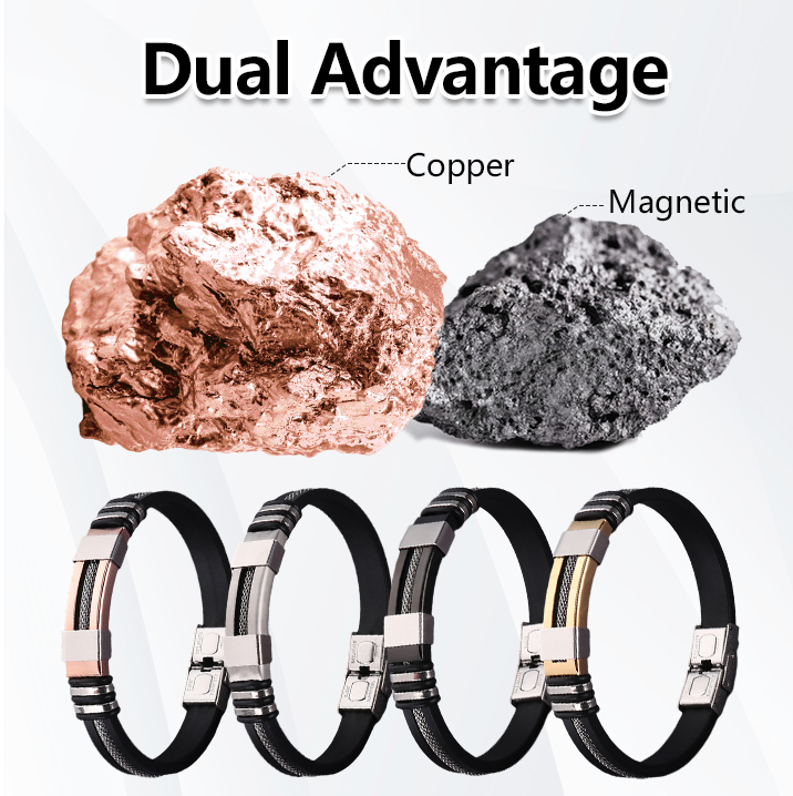(Limited Time Discount 🔥 Last Day) DIYSTAR™ ProstaPower Magnetic Copper Wristband