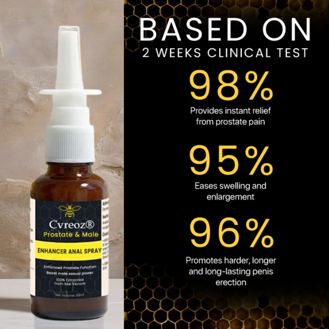 🔥The FDA-Approved Solution | Cvreoz® Prostate & Male Enhancer Anal Spray 20,000+ Users Reclaim Their Comfort✅