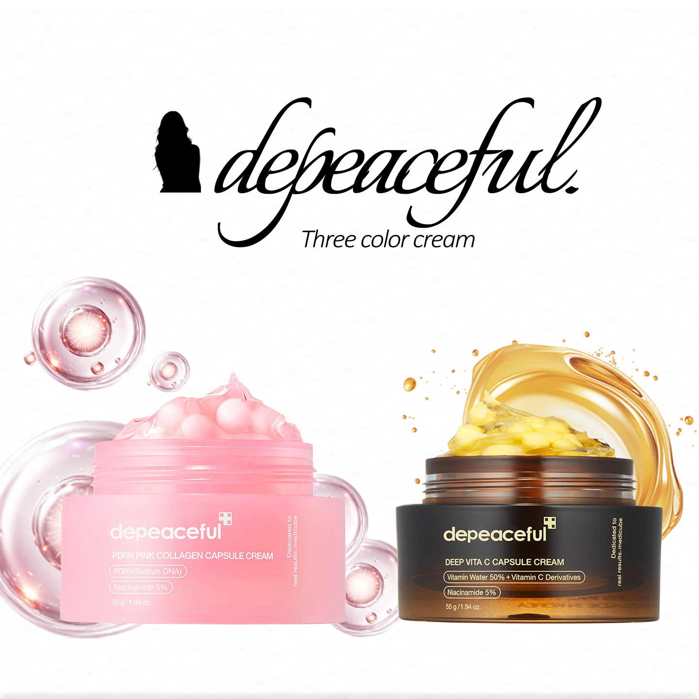 🔥🔥🔥Final 3 hours 75% OFF:🌸Mix & Match Boba Cream Set