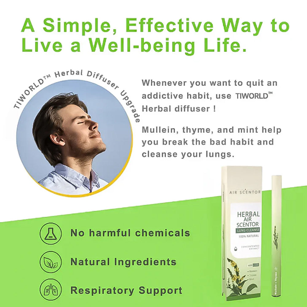 🔥Mullein Aroma Air Scentor – Relief for Cough, Congestion & Breathing Comfort2.0💝