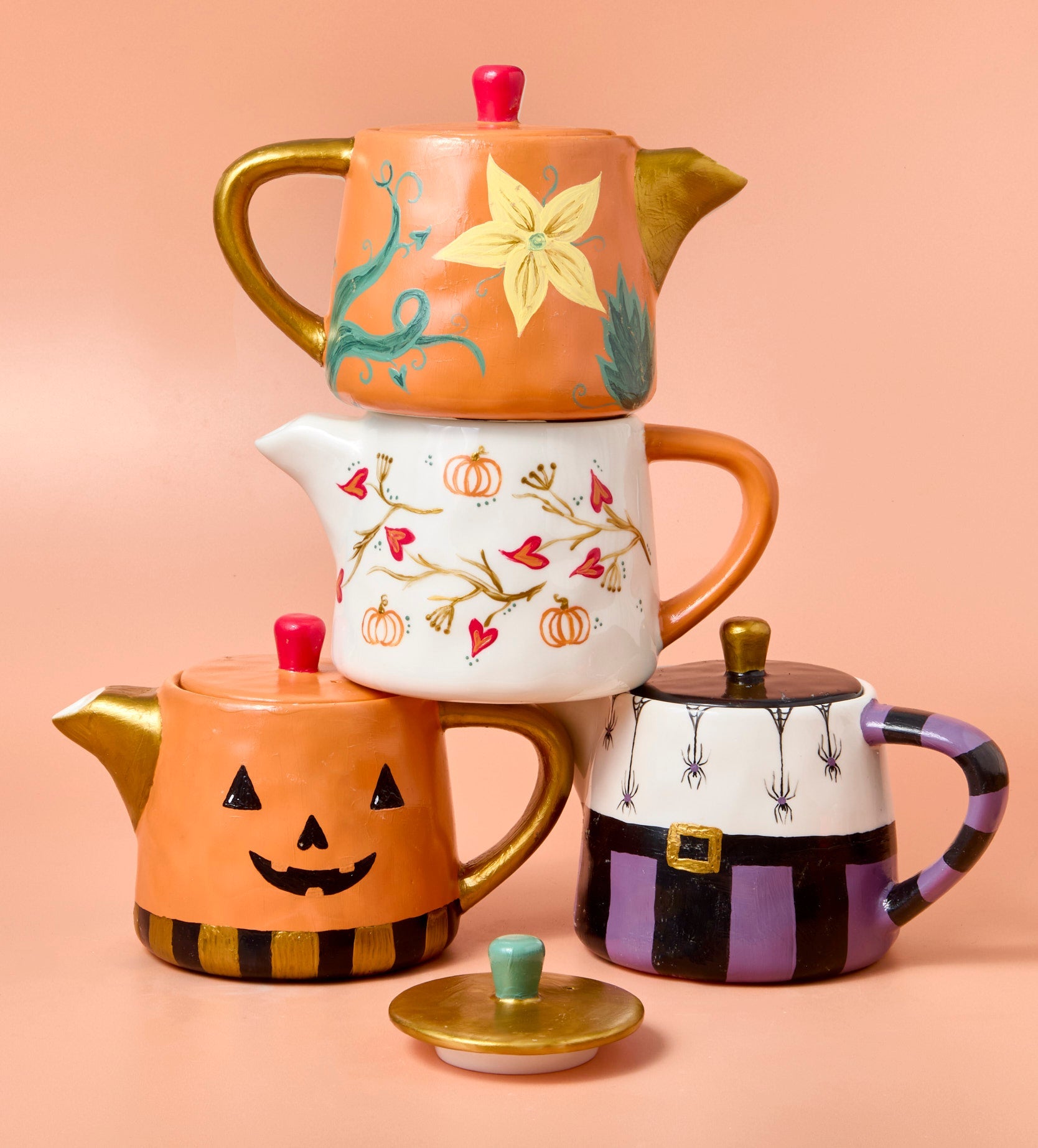 🎃 Halloween DIY Pumpkin Mug Pair – Buy More, Save More!