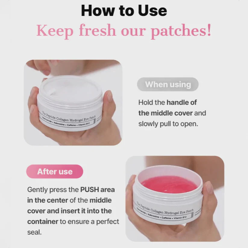 🌺 Last 3 Hours 50% OFF  ✨ BUY 1 GET 1 🔥 The Peptide Collagen Hydrogel Eye Patch
