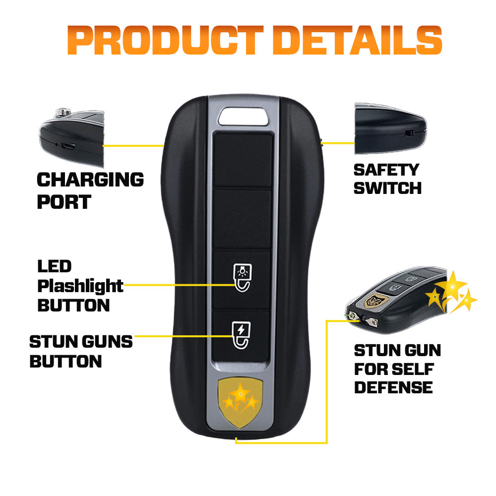 60% OFF 🛡️ 2025 Limited VORTAC V57 Stun Flashlight Car Key