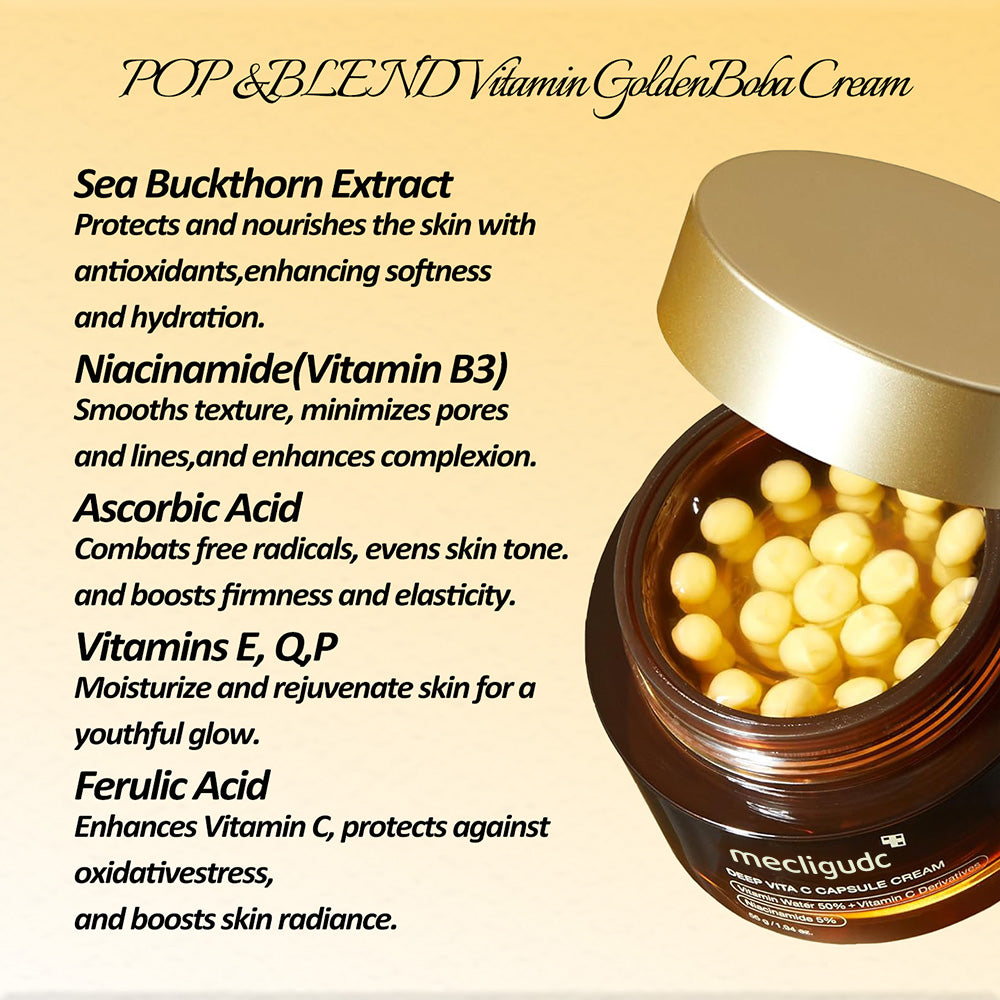 Final 3 Hours: 70%OFF🔥Mix & Match Boba Cream Set | Tiktok Viral Capsule Creams for Uneven Skin Tone, Glow Hydration, Korean Skincare, K-beauty