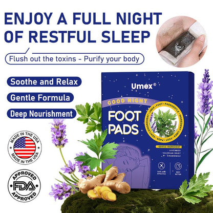 Deep Relaxing Foot Patches 🌿 — Relieve Stress & Sleep Better Tonight!