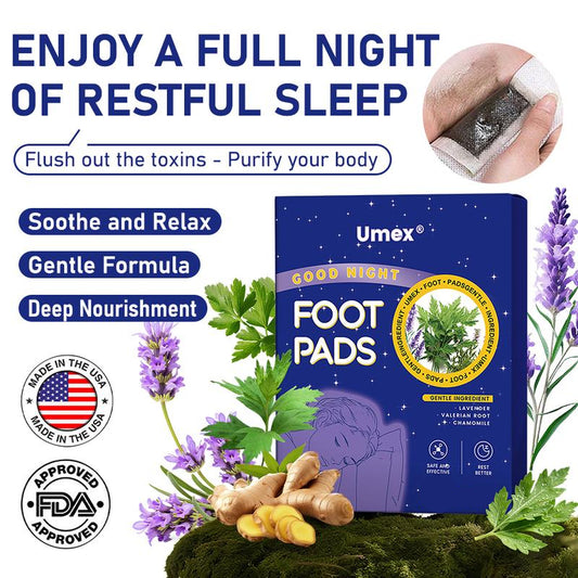Deep Relaxing Foot Patches 🌿 — Relieve Stress & Sleep Better Tonight!