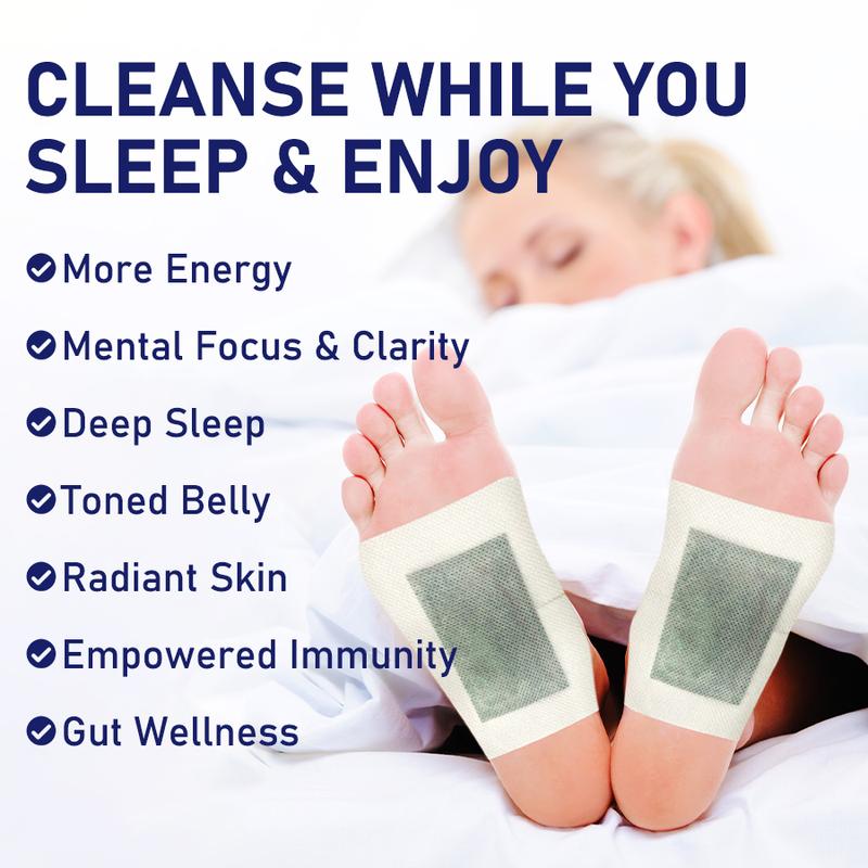 Deep Relaxing Foot Patches 🌿 — Relieve Stress & Sleep Better Tonight!