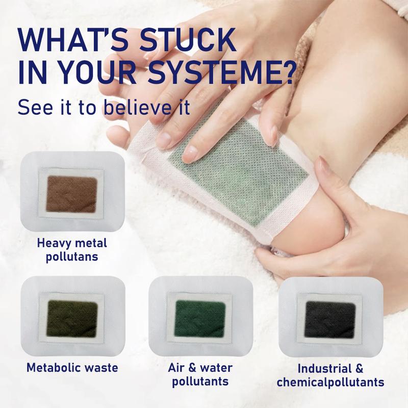 Deep Relaxing Foot Patches 🌿 — Relieve Stress & Sleep Better Tonight!