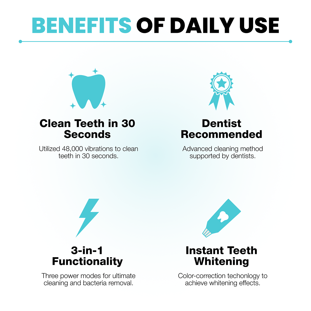 🎁 Buy 1, Get 1 FREE  The Oral Care Revolution — Brush Smarter, Not Harder 🦷