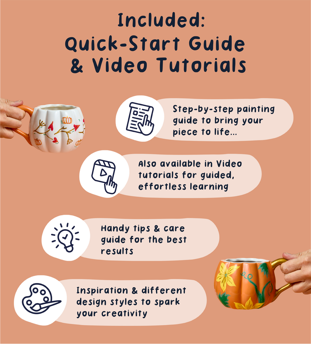 🎃 Halloween DIY Pumpkin Mug Pair – Buy More, Save More!